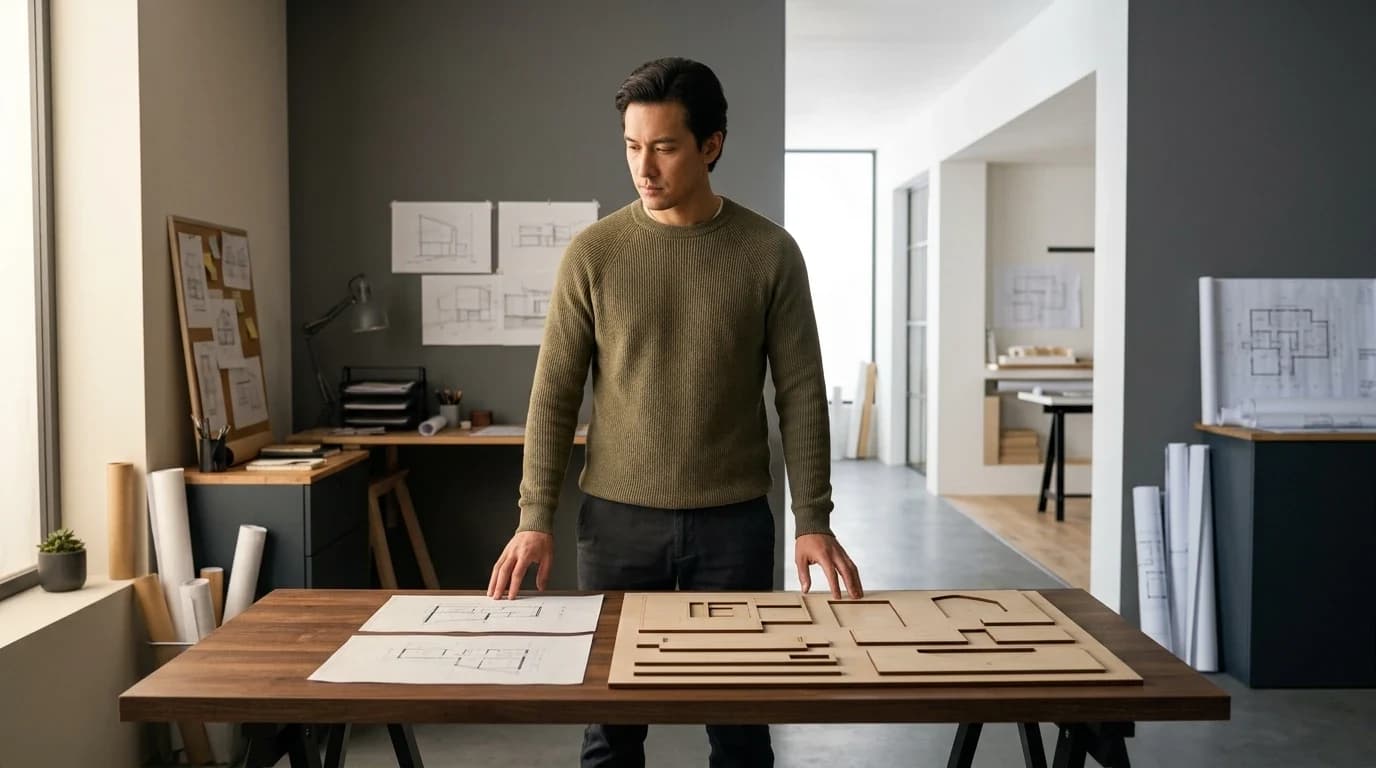 Person facing an unfinished task they have repeatedly avoided