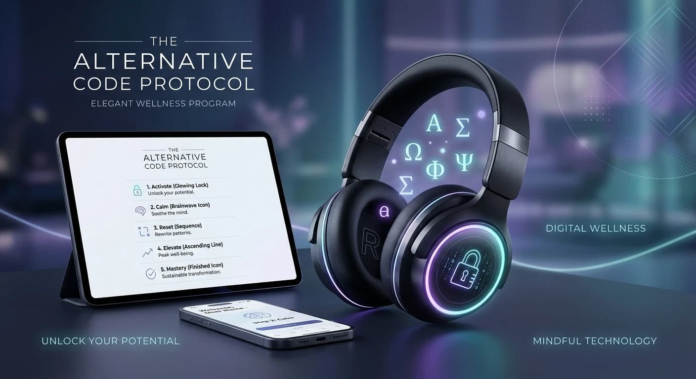 The Alternative Code Protocol: an interactive 5-step therapeutic experience of about 15 minutes that uses the Name Decoder to turn a person's name into a key for redirecting memory.